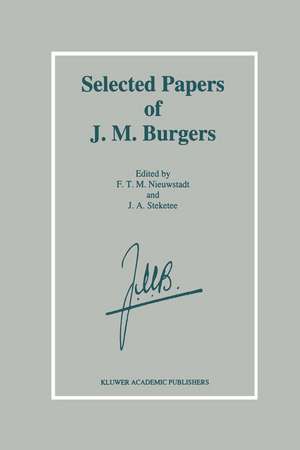 Selected Papers of J. M. Burgers de F.T. Nieuwstadt