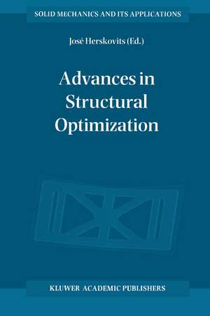 Advances in Structural Optimization de J. Herskovits