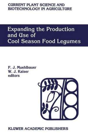 Expanding the Production and Use of Cool Season Food Legumes: A global perspective of peristent constraints and of opportunities and strategies for further increasing the productivity and use of pea, lentil, faba bean, chickpea and grasspea in different farming systems de Fred J. Muehlbauer