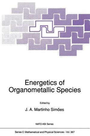 Energetics of Organometallic Species de José A. Martinho Simões