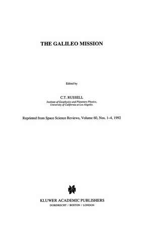 The Galileo Mission de C.T. Russell