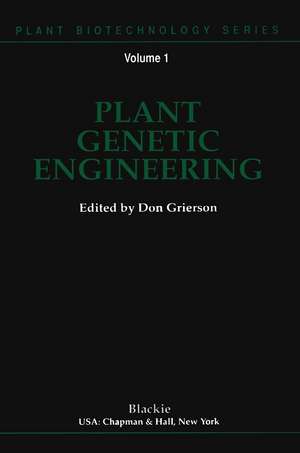 Plant Genetic Engineering de Donald Grierson