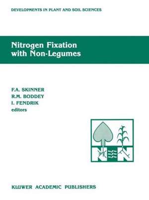 Nitrogen Fixation with Non-Legumes: The Fourth International Symposium on ‘Nitrogen Fixation with Non-Legumes’, Rio de Janeiro, 23–28 August 1987 de F.A. Skinner