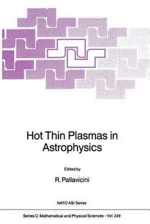 Hot Thin Plasmas in Astrophysics de R. Pallavicini