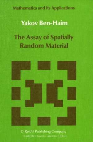 The Assay of Spatially Random Material de Yakov Ben-Haim