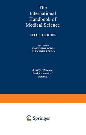 The International Handbook of Medical Science de David F. Horrobin