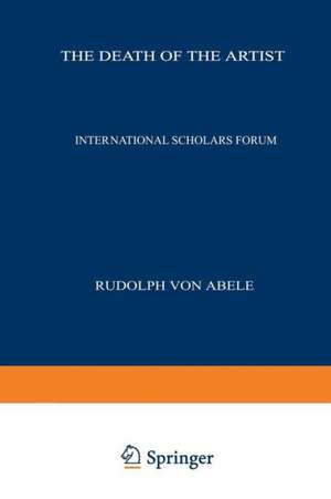 The Death of the Artist: A Study of Hawthorne’s Disintegration de Rudolph Radama Von Abele