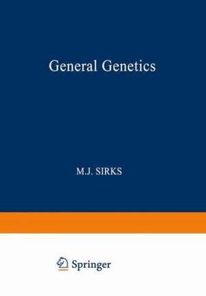 General Genetics de M. J. Sirks