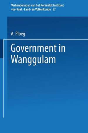 Government in Wanggulam de J.D. van der van der Ploeg