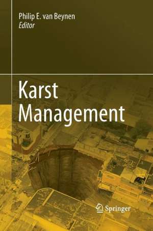 Karst Management de Philip E. van Beynen