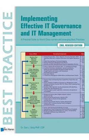 Implementing Effective It Governance and It Management: New Means and Tools, Trends de ged J Selig