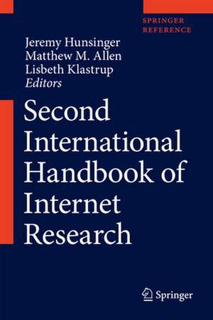 Second International Handbook of Internet Research de Jeremy Hunsinger