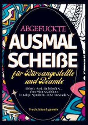 Fluch Malbuch Büro A4 de Nora Milles