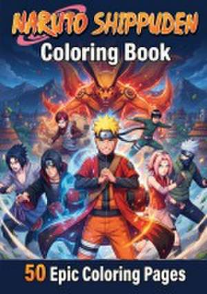 Anime Ninja Coloring Book de Atikani Albert
