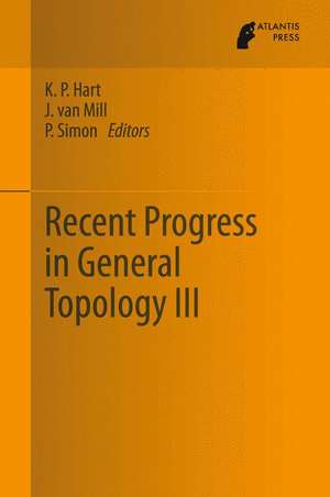 Recent Progress in General Topology III de K.P. Hart