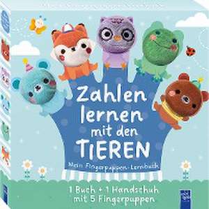 Mein Fingerpuppen-Lernbuch - Zahlen lernen mit den Tieren de Luli Bunny