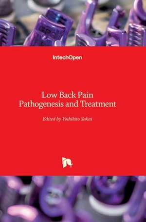 Low Back Pain Pathogenesis and Treatment de Yoshihito Sakai