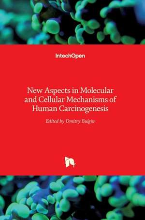 New Aspects in Molecular and Cellular Mechanisms of Human Carcinogenesis de Dmitry Bulgin