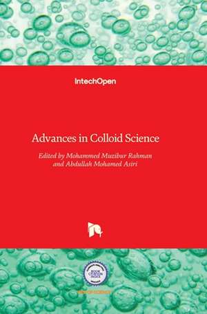 Advances in Colloid Science de Mohammed Rahman