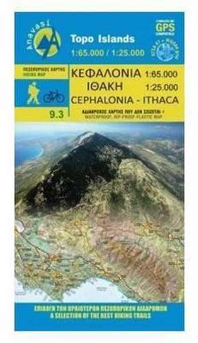 Cephalonia 1 : 65 000 - Ithaca 1 : 25 000