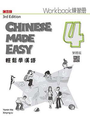 Ma, Y: Chinese Made Easy 4 - workbook. Traditional character