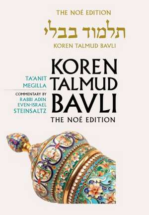 Koren Talmud Bavli, Volume 12: Ta'anit - Megilla de Tzvi Hersh Weinreb