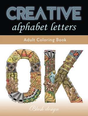 Creative Alphabet letters de Blush Design