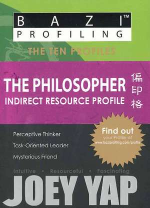 Philosopher: Indirect Resource Profile de Joey Yap