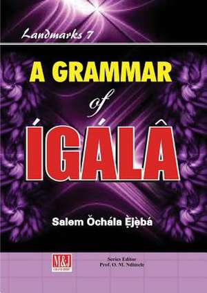 A Grammar of Igala de Salem ¿chála È¿jè¿bá