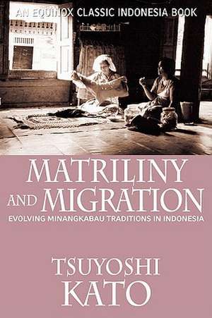 Matriliny and Migration de Tsuyoshi Kato