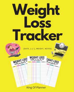 Weight Loss Tracker de King Of Planner