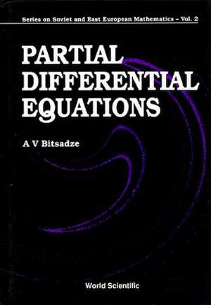 Partial Differential Equations de A. V. Bitsadze