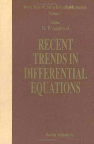 Recent Trends in Differential Equations de Ravi Agarwal