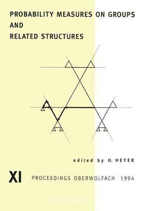 PROBABILITY MEASURES ON GROUPS &... de H. Heyer