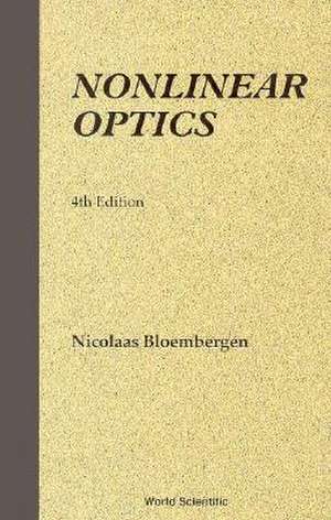 NONLINEAR OPTICS (4TH ED) de Bloembergen Nicolaas