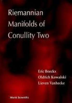 Riemannian Manifolds of Conullity Two de Eric Boeckx