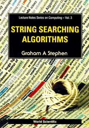 STRING SEARCHING ALGORITHMS (V3) de Stephen Graham A