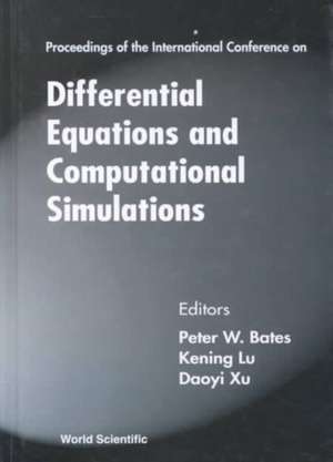 DIFFERENTIAL EQUATIONS & COMPUTATIONAL.. de Bates P W