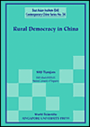 Rural Democracy in China de Shi Tianjian