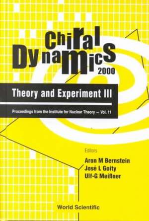 CHIRAL DYNAMICS de Bernstein Aron M