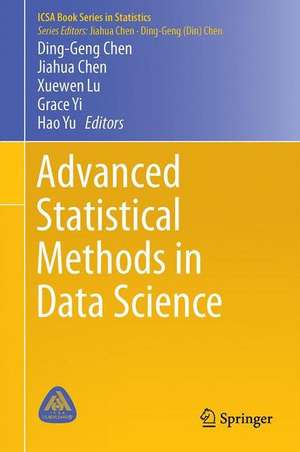 Advanced Statistical Methods in Data Science de Ding-Geng Chen