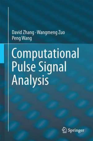 Computational Pulse Signal Analysis de David Zhang