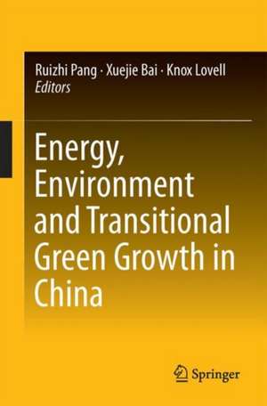 Energy, Environment and Transitional Green Growth in China de Ruizhi Pang