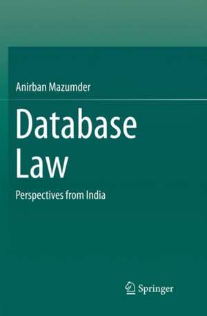 Database Law de Anirban Mazumder