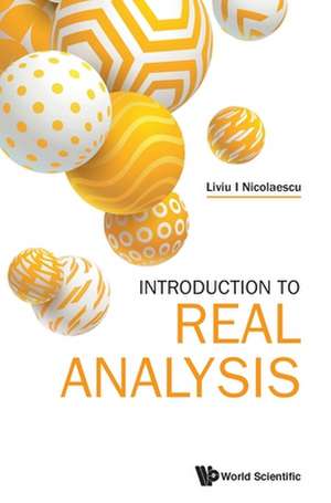 INTRODUCTION TO REAL ANALYSIS de Liviu I Nicolaescu
