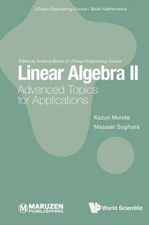 LINEAR ALGEBRA II de Kazuo Murota & Masaaki Sugihara