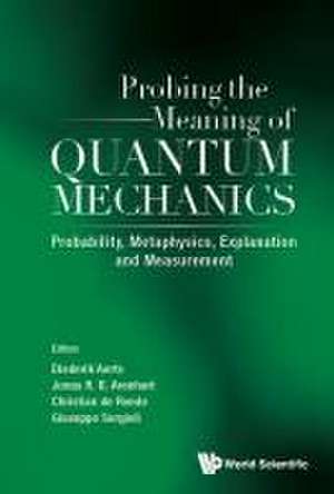 Probing the Meaning of Quantum Mechanics: Probability, Metaphysics, Explanation and Measurement de Diederik Aerts