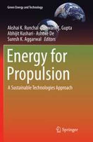 Energy for Propulsion de Akshai K. Runchal