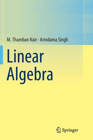 Linear Algebra de M. Thamban Nair