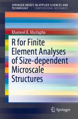 R for Finite Element Analyses of Size-dependent Microscale Structures de Khameel B. Mustapha